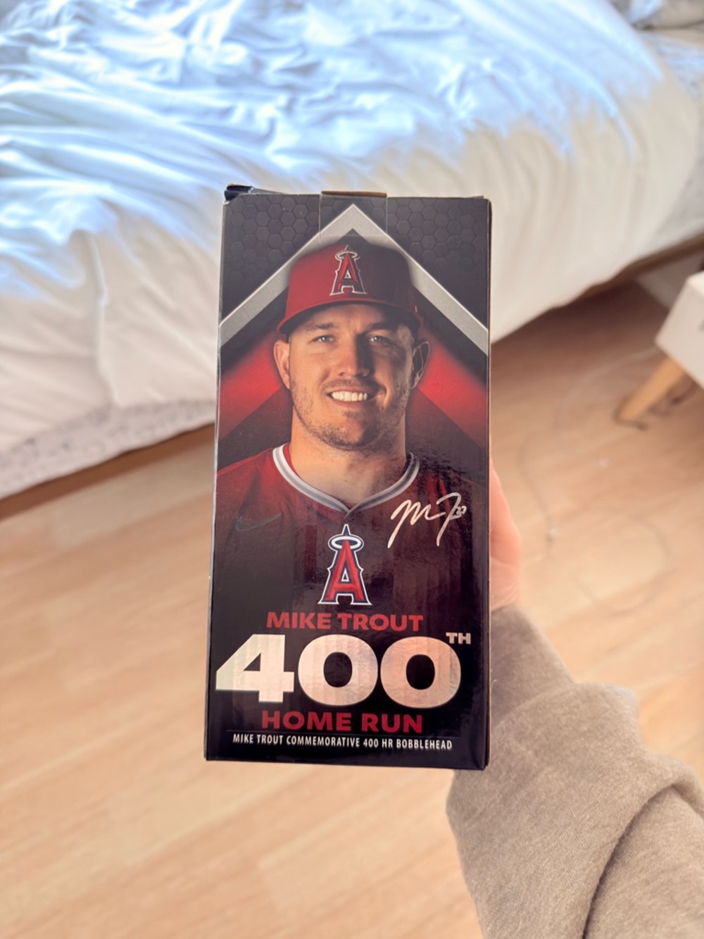 Mike Trout 400th Home Run Commemorative Bobblehead - Angels
